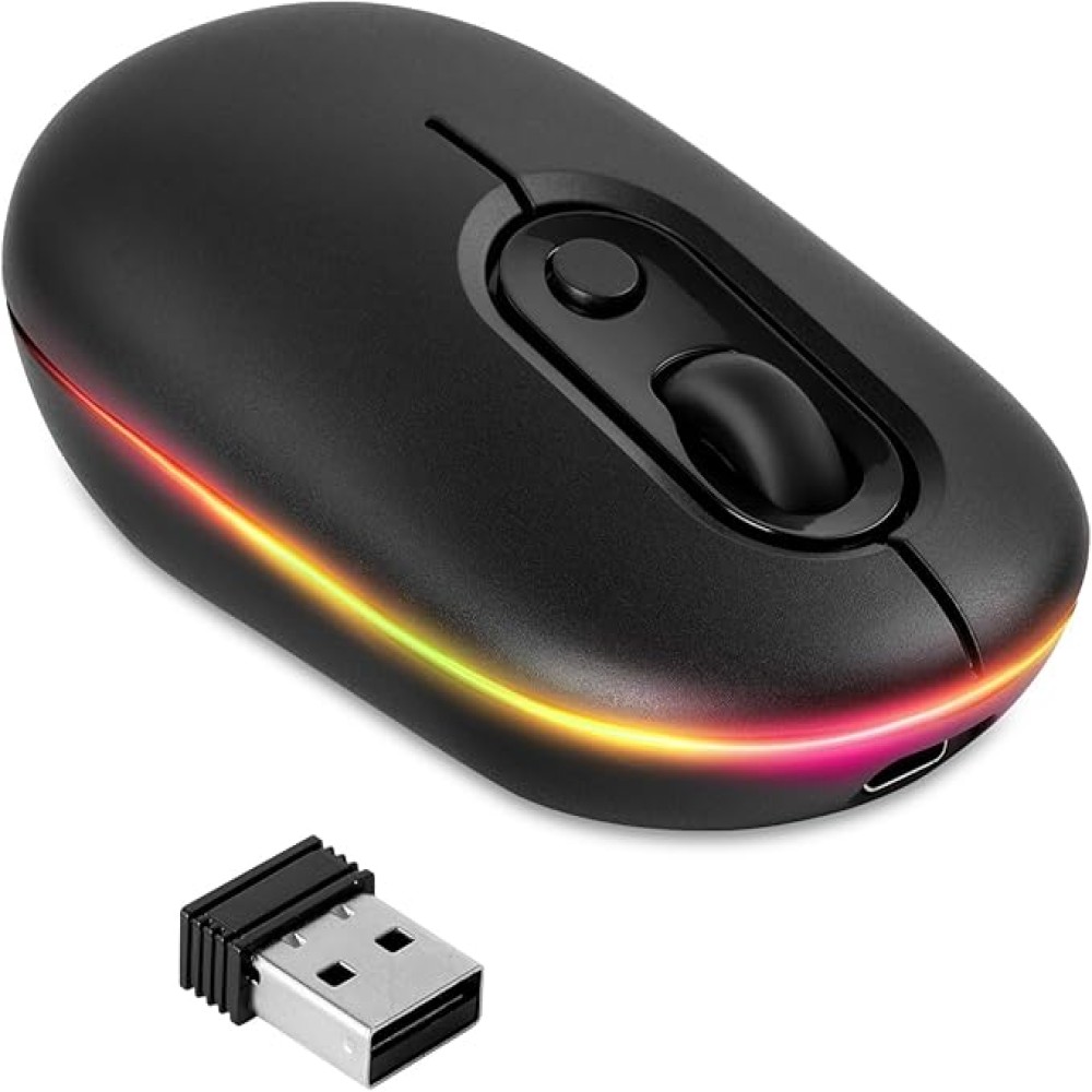 2.4G Wireless Dual Mode Mini Ergonomic Gaming Mouse